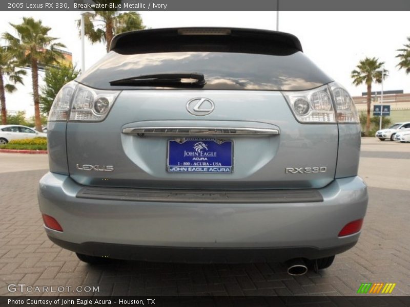 Breakwater Blue Metallic / Ivory 2005 Lexus RX 330