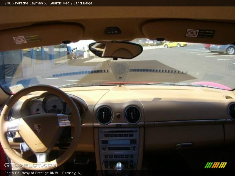 Guards Red / Sand Beige 2006 Porsche Cayman S