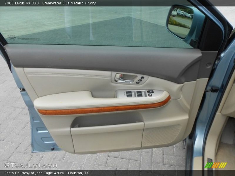 Breakwater Blue Metallic / Ivory 2005 Lexus RX 330
