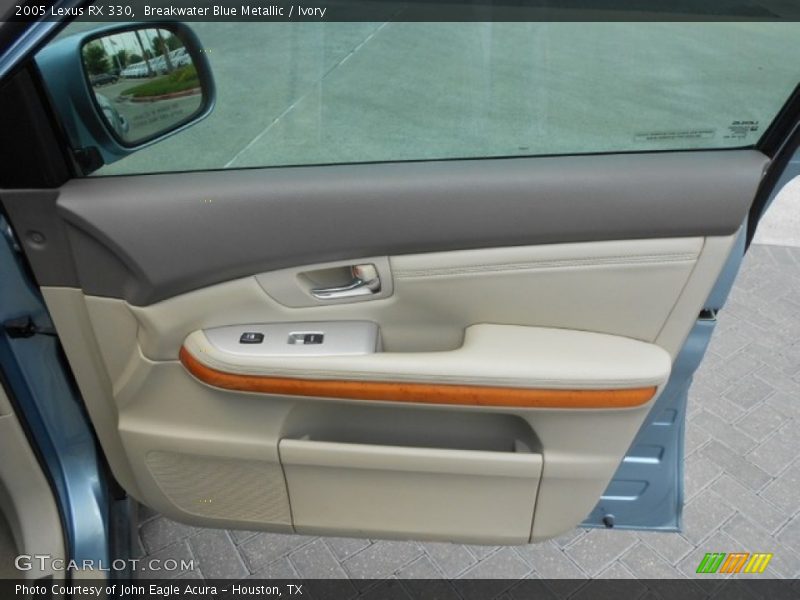 Breakwater Blue Metallic / Ivory 2005 Lexus RX 330