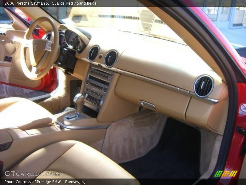 Guards Red / Sand Beige 2006 Porsche Cayman S