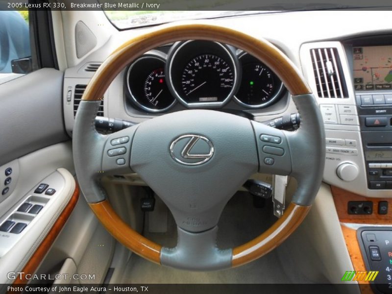 Breakwater Blue Metallic / Ivory 2005 Lexus RX 330