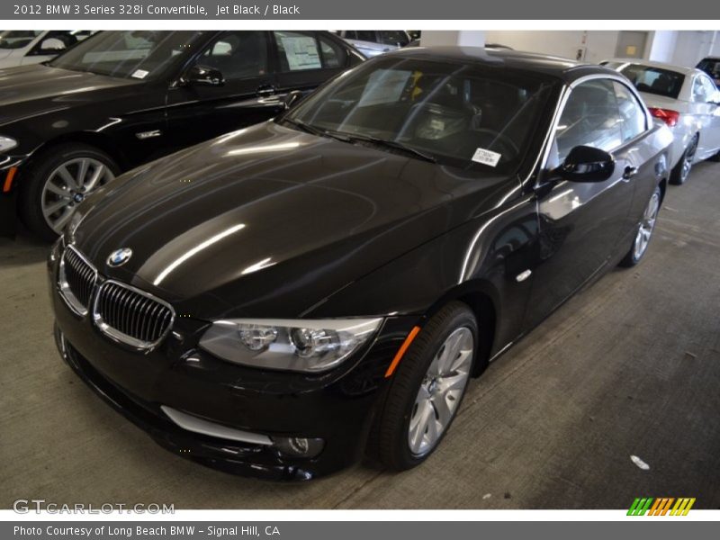 Jet Black / Black 2012 BMW 3 Series 328i Convertible