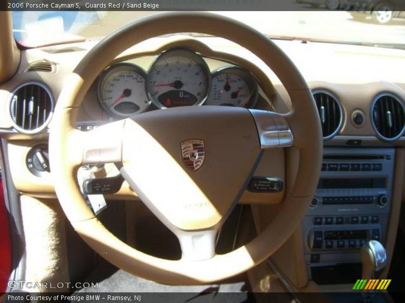 Guards Red / Sand Beige 2006 Porsche Cayman S