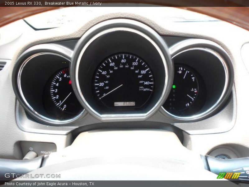 Breakwater Blue Metallic / Ivory 2005 Lexus RX 330
