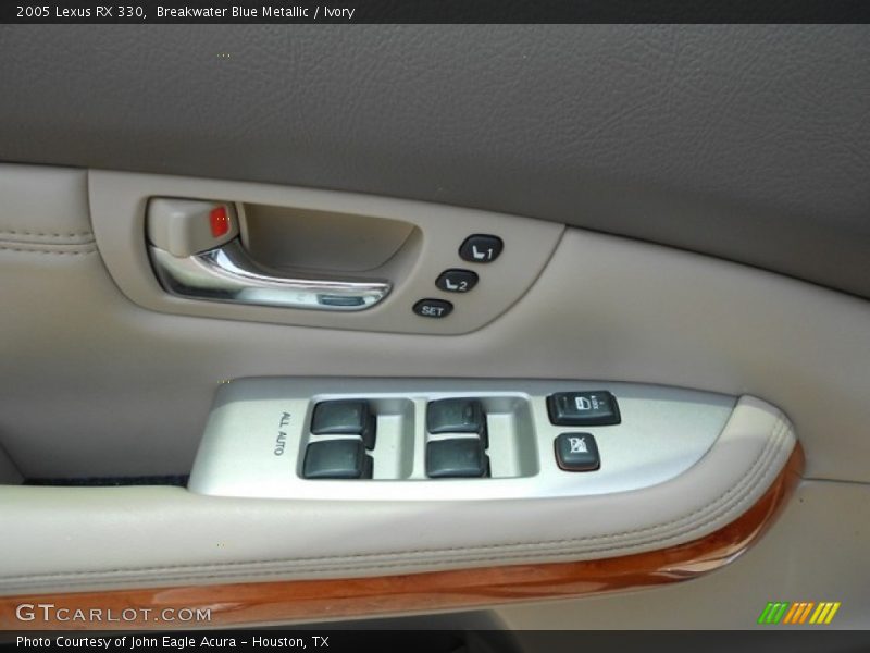 Breakwater Blue Metallic / Ivory 2005 Lexus RX 330
