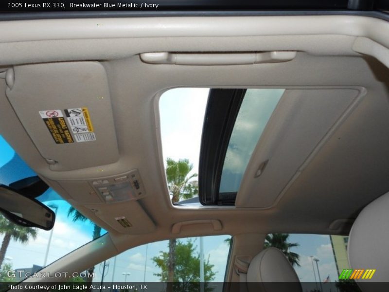 Breakwater Blue Metallic / Ivory 2005 Lexus RX 330