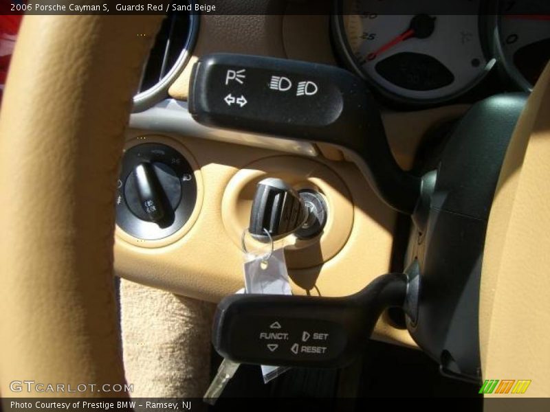 Guards Red / Sand Beige 2006 Porsche Cayman S