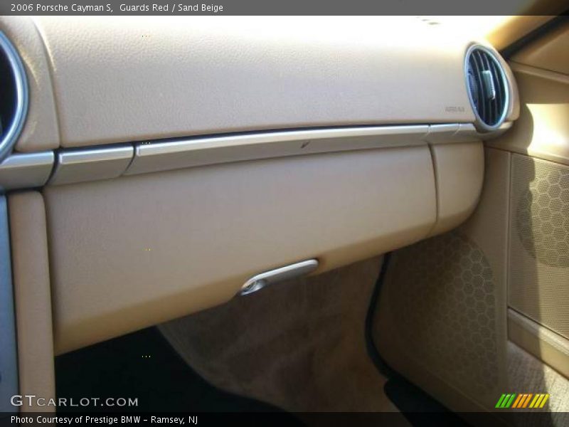 Guards Red / Sand Beige 2006 Porsche Cayman S