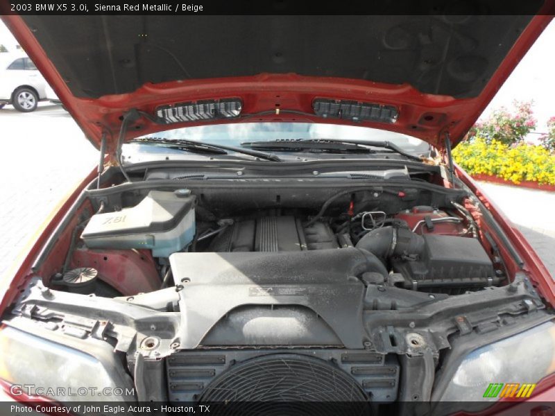 Sienna Red Metallic / Beige 2003 BMW X5 3.0i