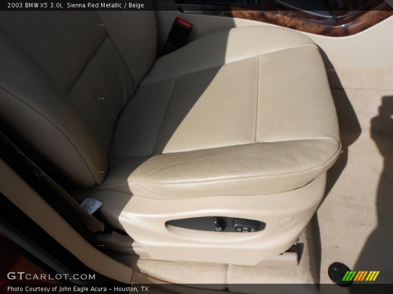 Sienna Red Metallic / Beige 2003 BMW X5 3.0i
