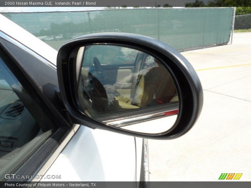 Icelandic Pearl / Blond 2000 Nissan Maxima GLE