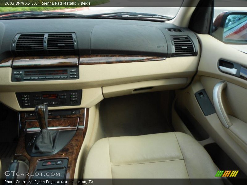 Sienna Red Metallic / Beige 2003 BMW X5 3.0i