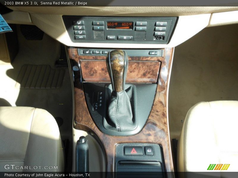 Sienna Red Metallic / Beige 2003 BMW X5 3.0i