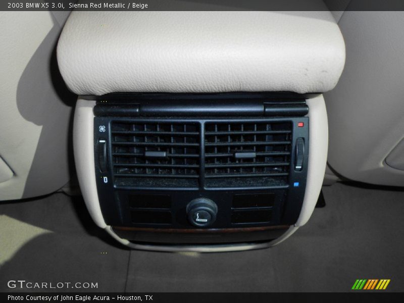 Sienna Red Metallic / Beige 2003 BMW X5 3.0i