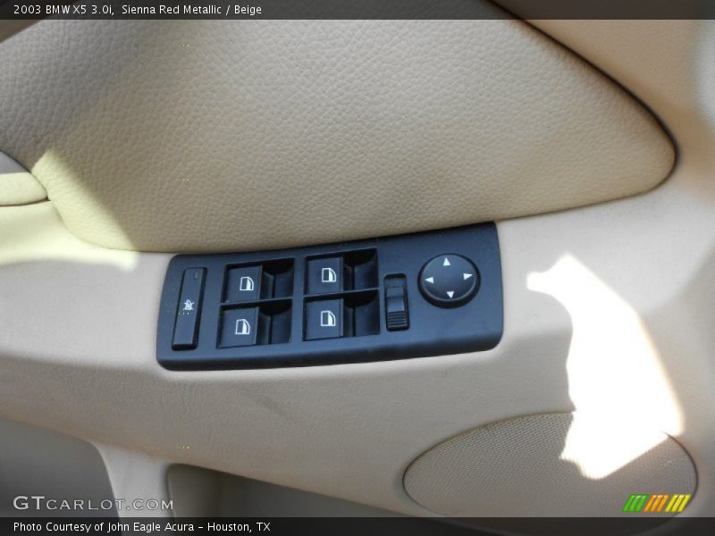 Sienna Red Metallic / Beige 2003 BMW X5 3.0i