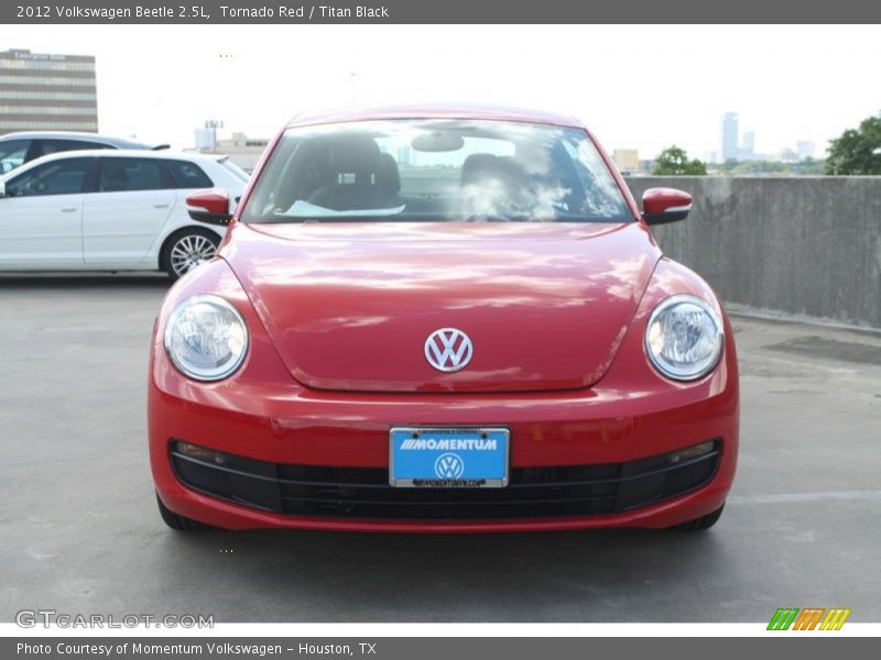 Tornado Red / Titan Black 2012 Volkswagen Beetle 2.5L