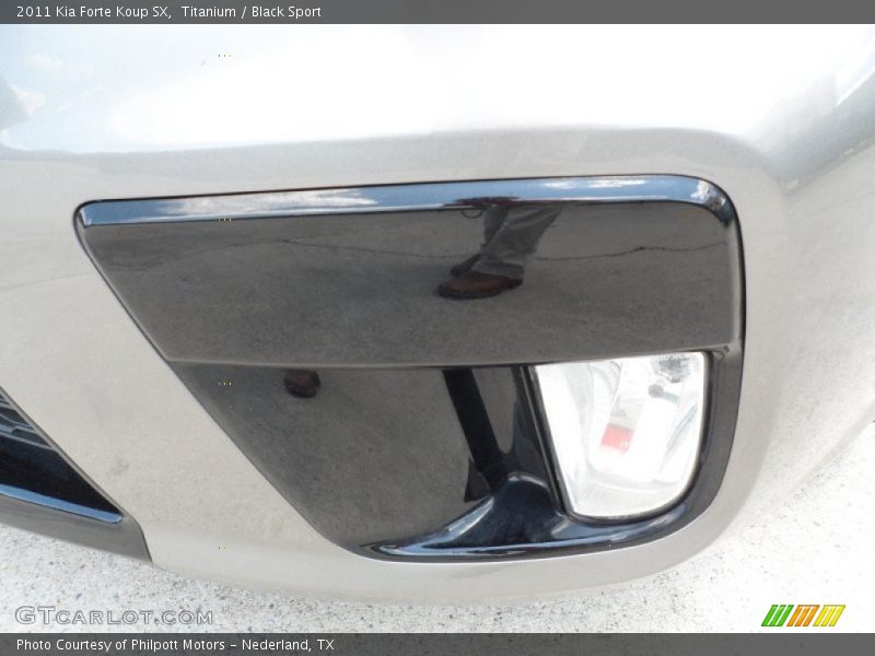 Titanium / Black Sport 2011 Kia Forte Koup SX