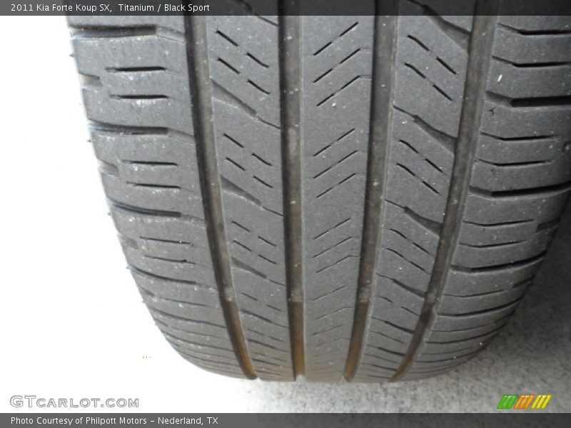 Titanium / Black Sport 2011 Kia Forte Koup SX