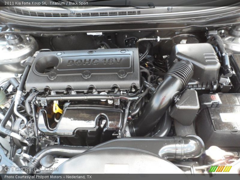 Titanium / Black Sport 2011 Kia Forte Koup SX