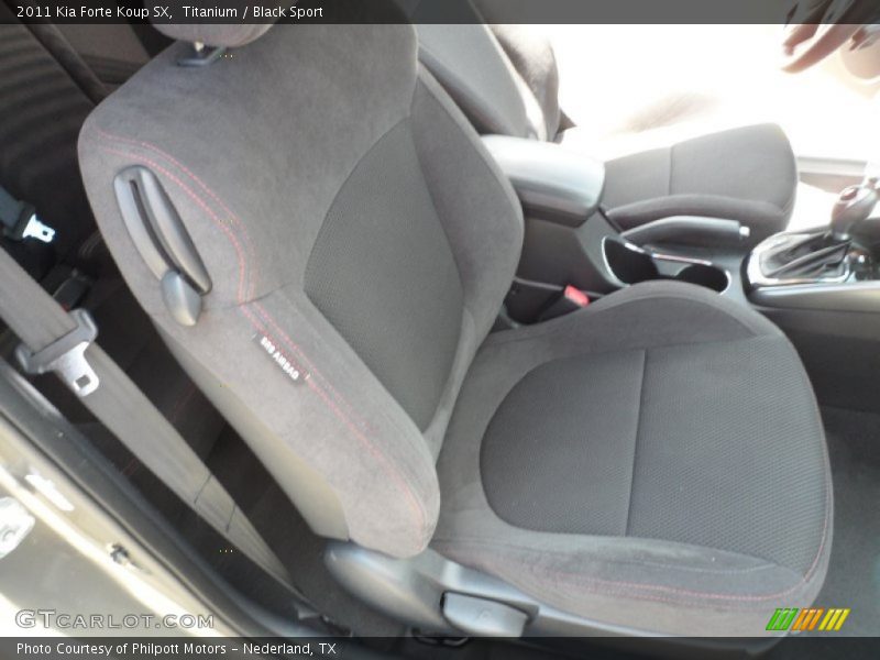 Titanium / Black Sport 2011 Kia Forte Koup SX