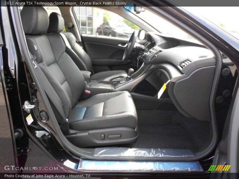  2012 TSX Technology Sport Wagon Ebony Interior