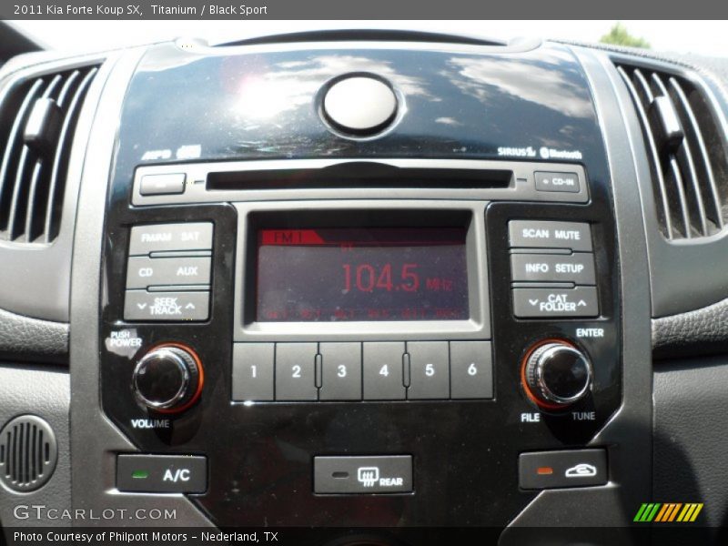 Titanium / Black Sport 2011 Kia Forte Koup SX