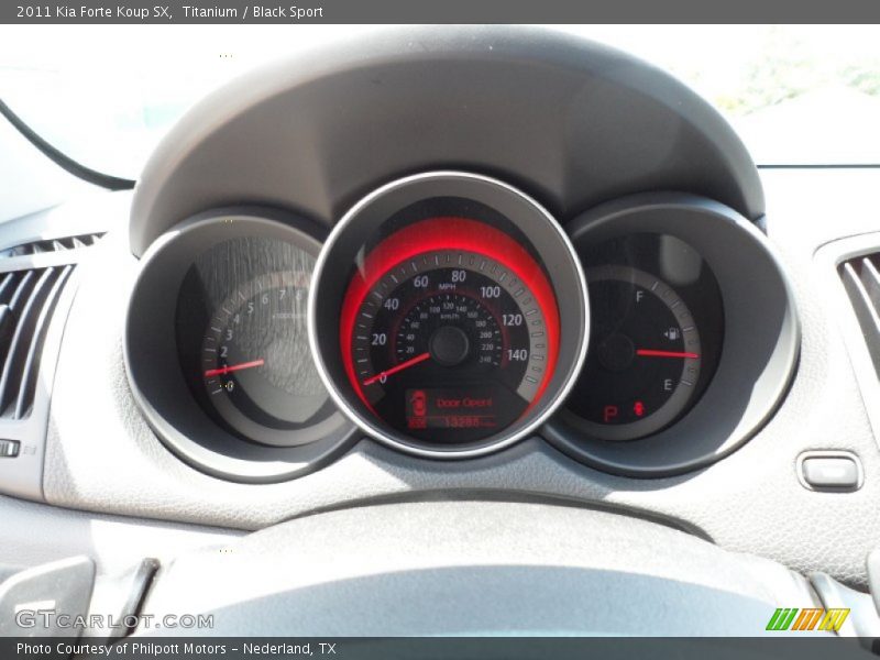 Titanium / Black Sport 2011 Kia Forte Koup SX