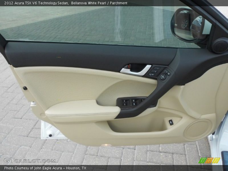 Door Panel of 2012 TSX V6 Technology Sedan
