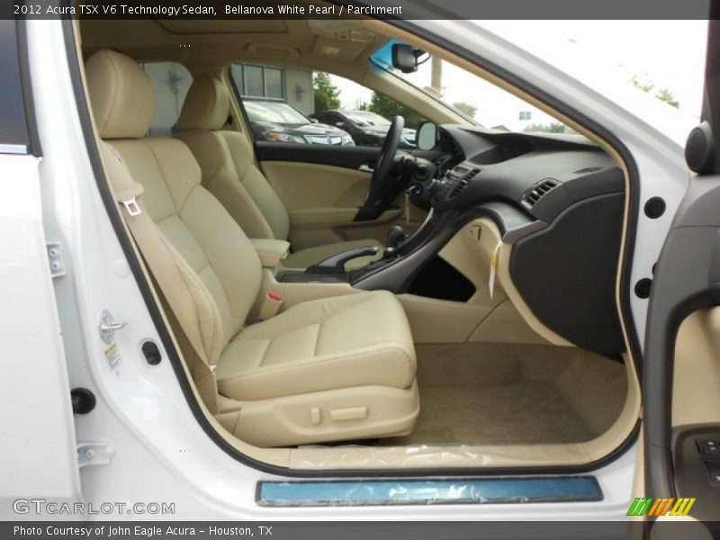  2012 TSX V6 Technology Sedan Parchment Interior