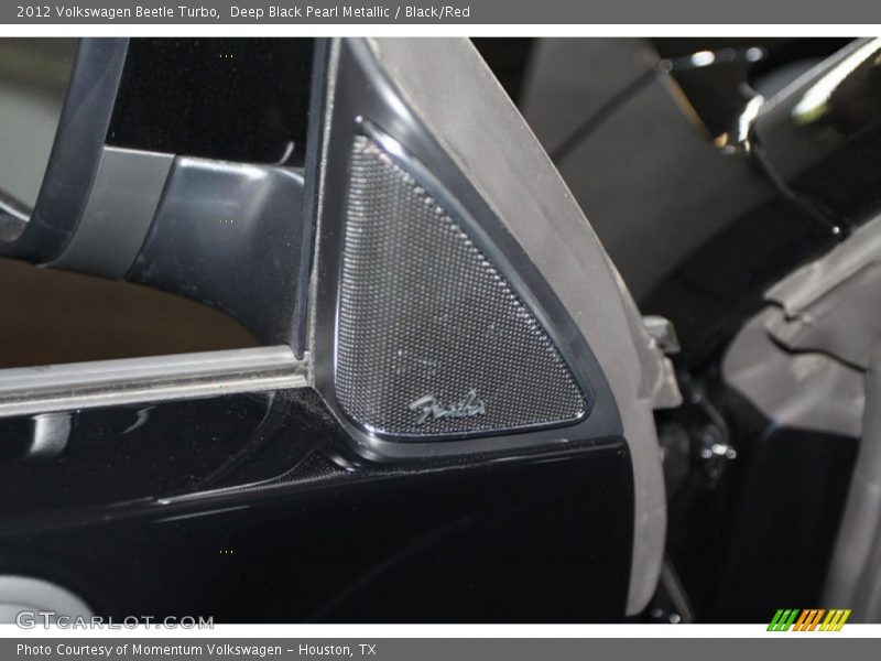 Deep Black Pearl Metallic / Black/Red 2012 Volkswagen Beetle Turbo
