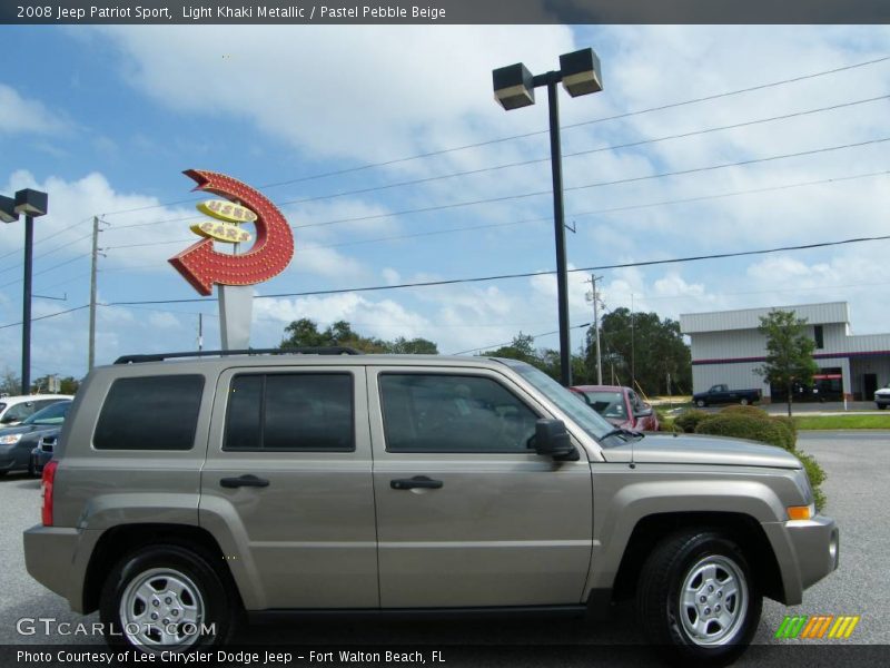 Light Khaki Metallic / Pastel Pebble Beige 2008 Jeep Patriot Sport