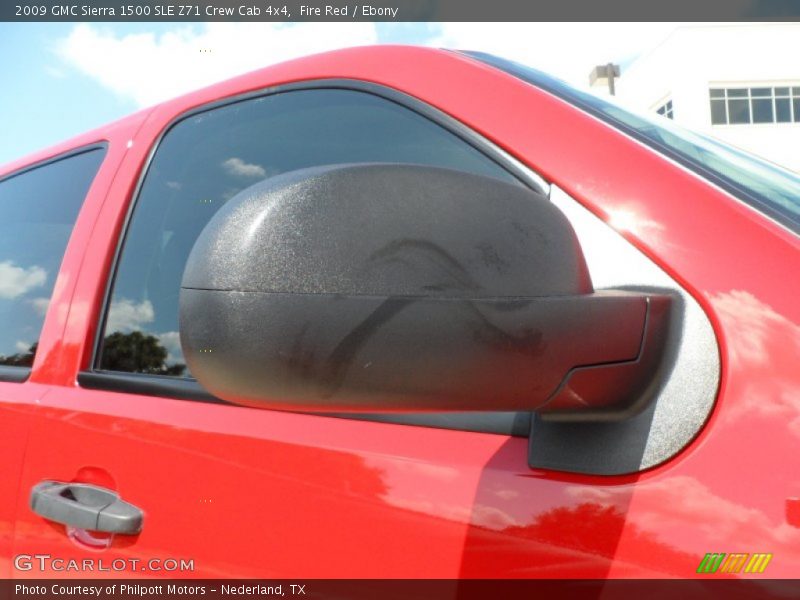Fire Red / Ebony 2009 GMC Sierra 1500 SLE Z71 Crew Cab 4x4
