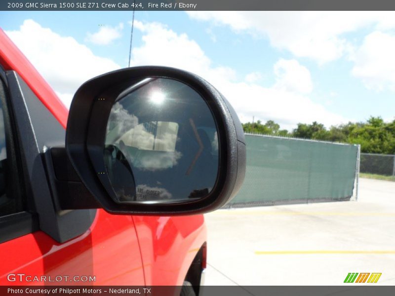 Fire Red / Ebony 2009 GMC Sierra 1500 SLE Z71 Crew Cab 4x4