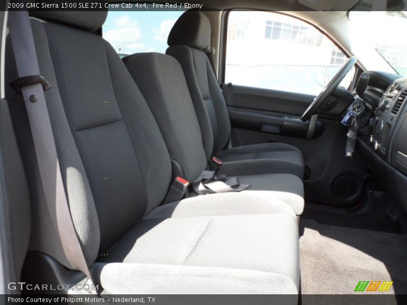 Fire Red / Ebony 2009 GMC Sierra 1500 SLE Z71 Crew Cab 4x4