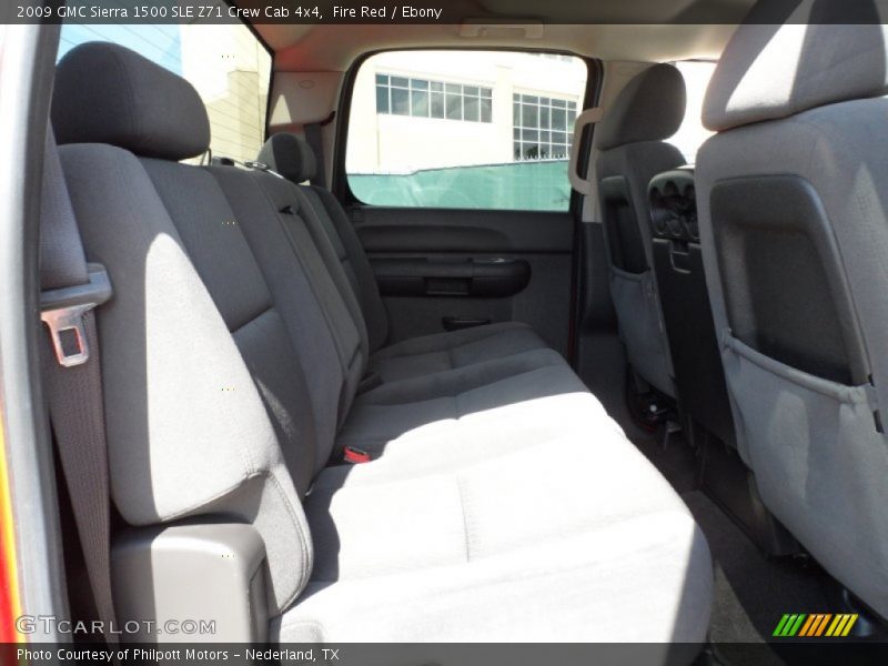 Fire Red / Ebony 2009 GMC Sierra 1500 SLE Z71 Crew Cab 4x4