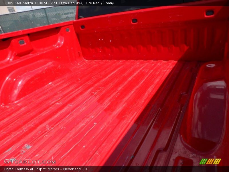 Fire Red / Ebony 2009 GMC Sierra 1500 SLE Z71 Crew Cab 4x4