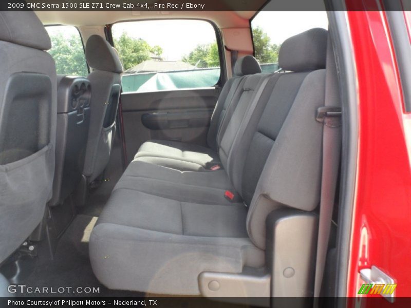 Fire Red / Ebony 2009 GMC Sierra 1500 SLE Z71 Crew Cab 4x4
