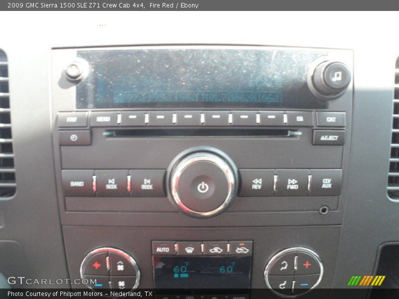 Fire Red / Ebony 2009 GMC Sierra 1500 SLE Z71 Crew Cab 4x4