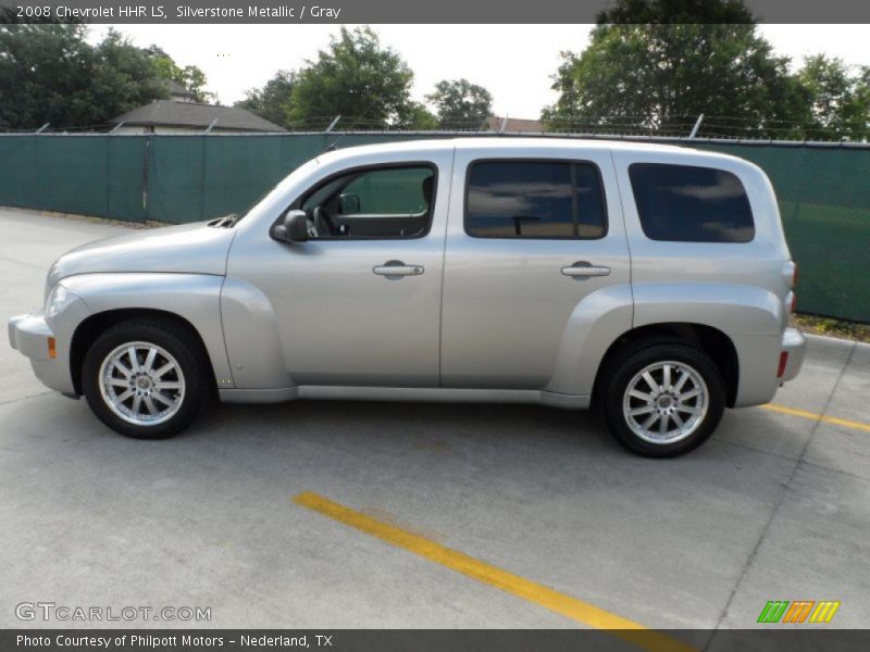Silverstone Metallic / Gray 2008 Chevrolet HHR LS