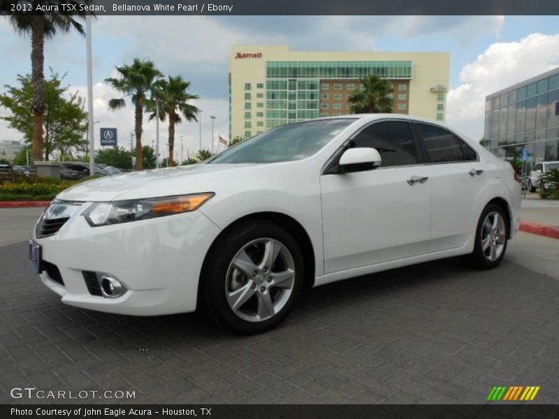 Bellanova White Pearl / Ebony 2012 Acura TSX Sedan