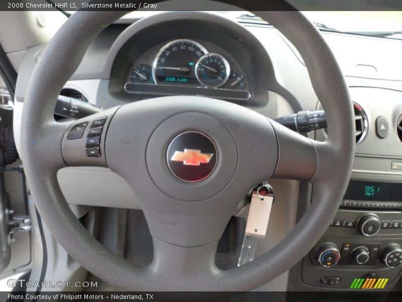 Silverstone Metallic / Gray 2008 Chevrolet HHR LS