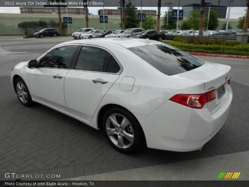 Bellanova White Pearl / Ebony 2012 Acura TSX Sedan