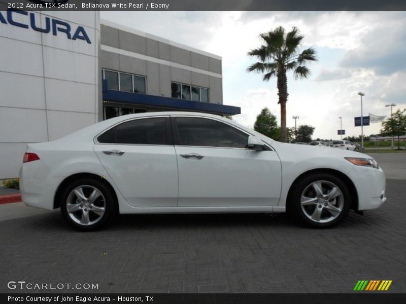 Bellanova White Pearl / Ebony 2012 Acura TSX Sedan
