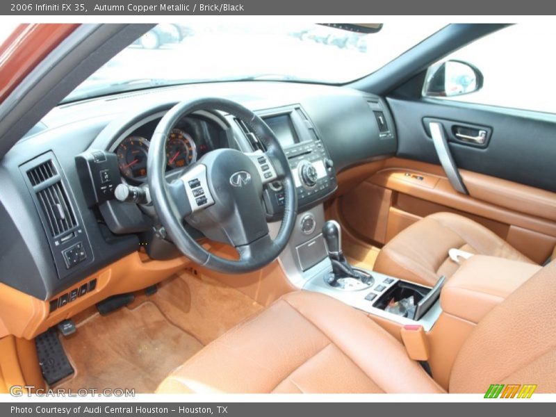  2006 FX 35 Brick/Black Interior