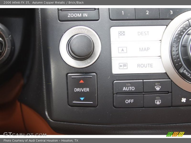 Controls of 2006 FX 35