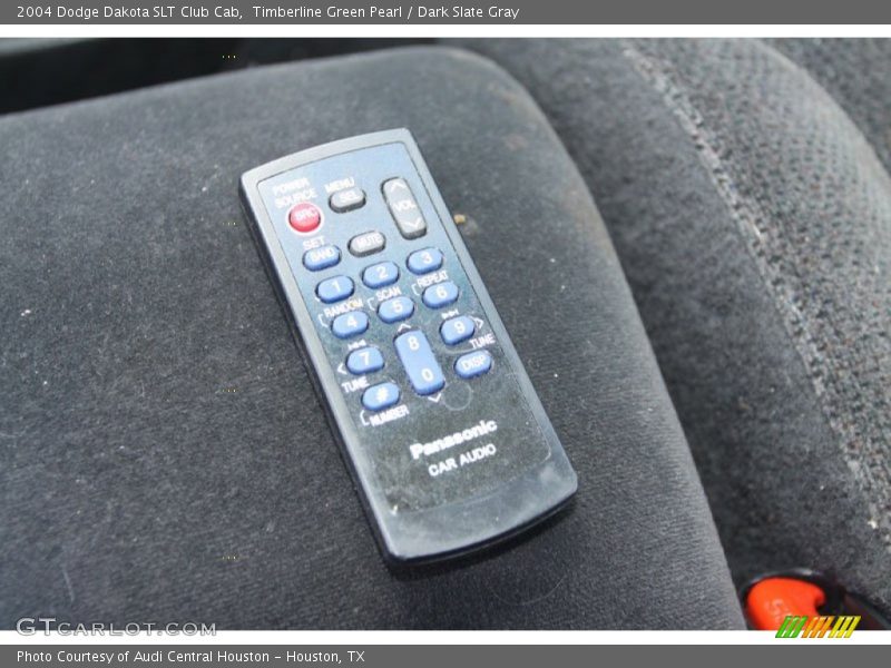 Timberline Green Pearl / Dark Slate Gray 2004 Dodge Dakota SLT Club Cab