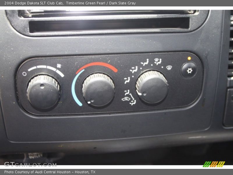 Timberline Green Pearl / Dark Slate Gray 2004 Dodge Dakota SLT Club Cab