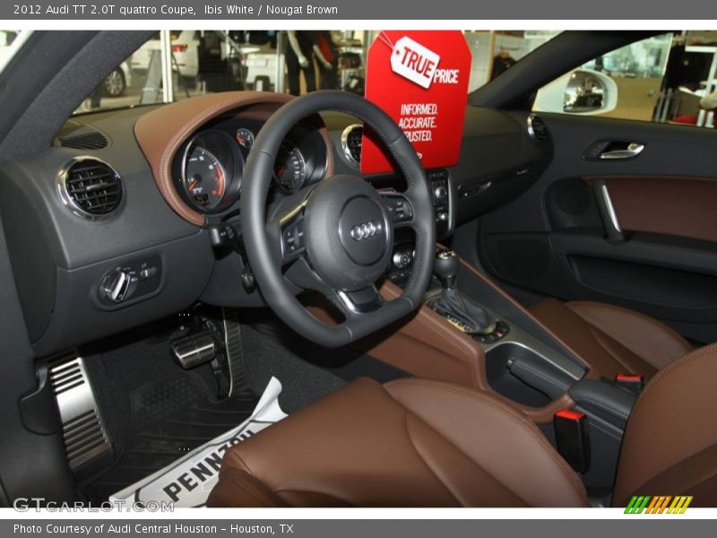  2012 TT 2.0T quattro Coupe Nougat Brown Interior