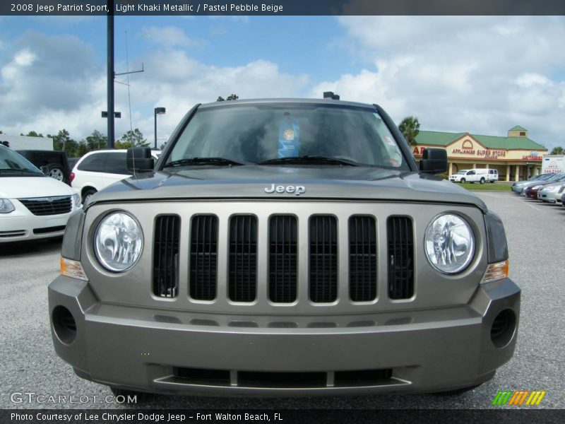 Light Khaki Metallic / Pastel Pebble Beige 2008 Jeep Patriot Sport